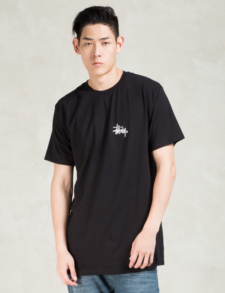 Black Basic Logo T-Shirt Placeholder Image