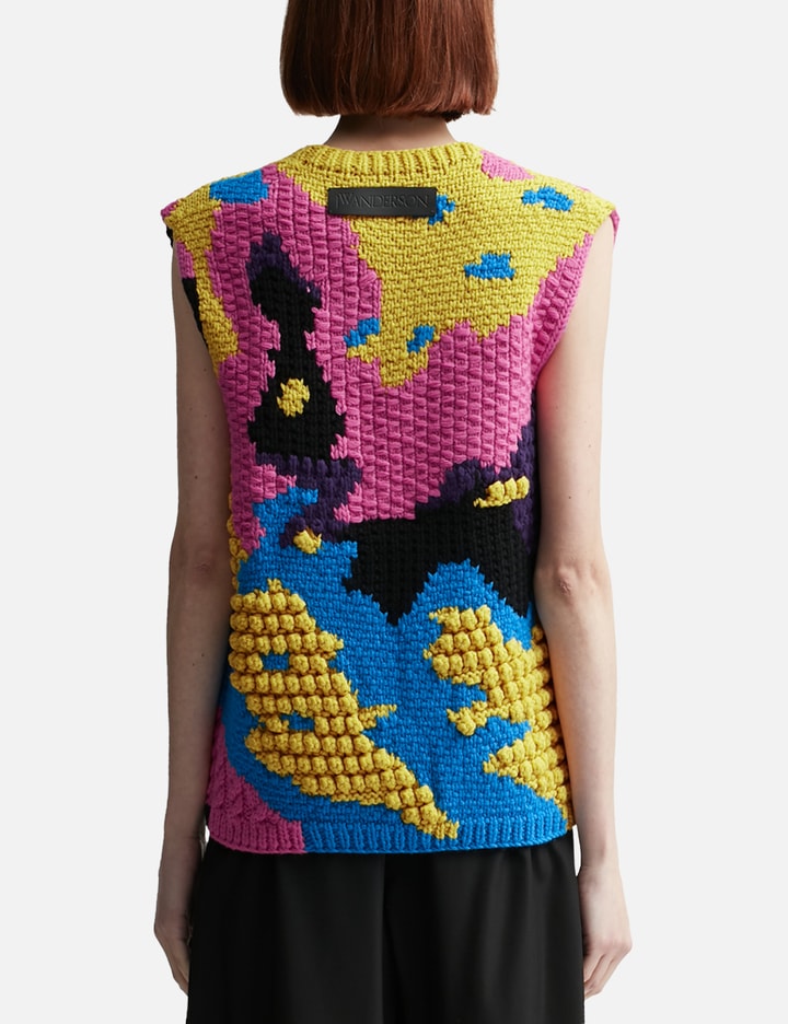 Textured V Cut-Out Vest Placeholder Image