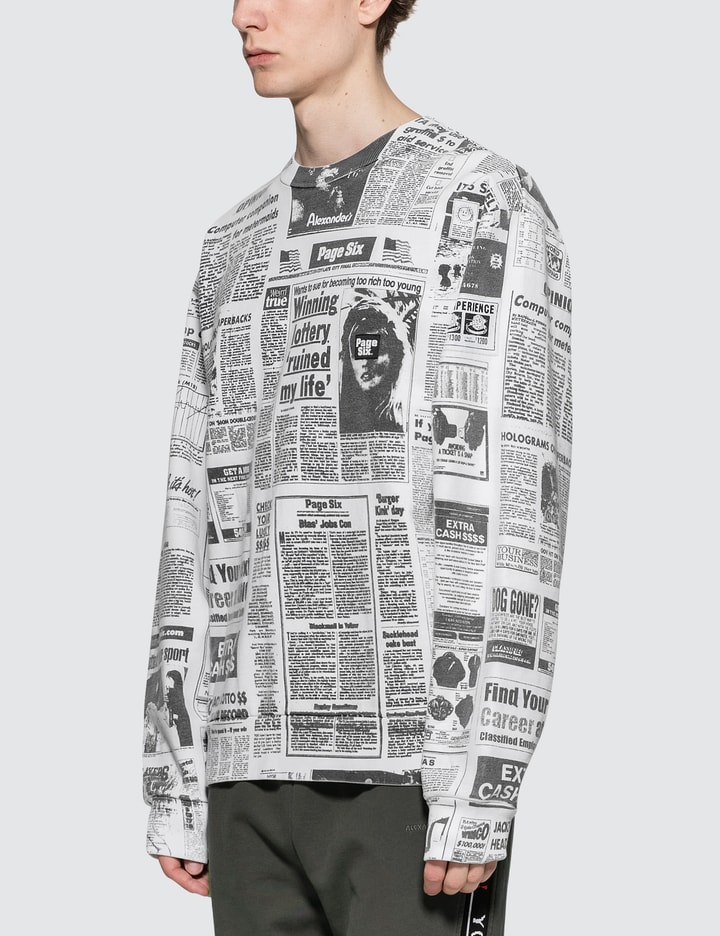 NY Post Newspaper Fleece Sweatshirt Placeholder Image