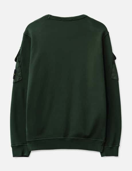 Brushed Organic Cotton Fleece Sweatshirt view 9