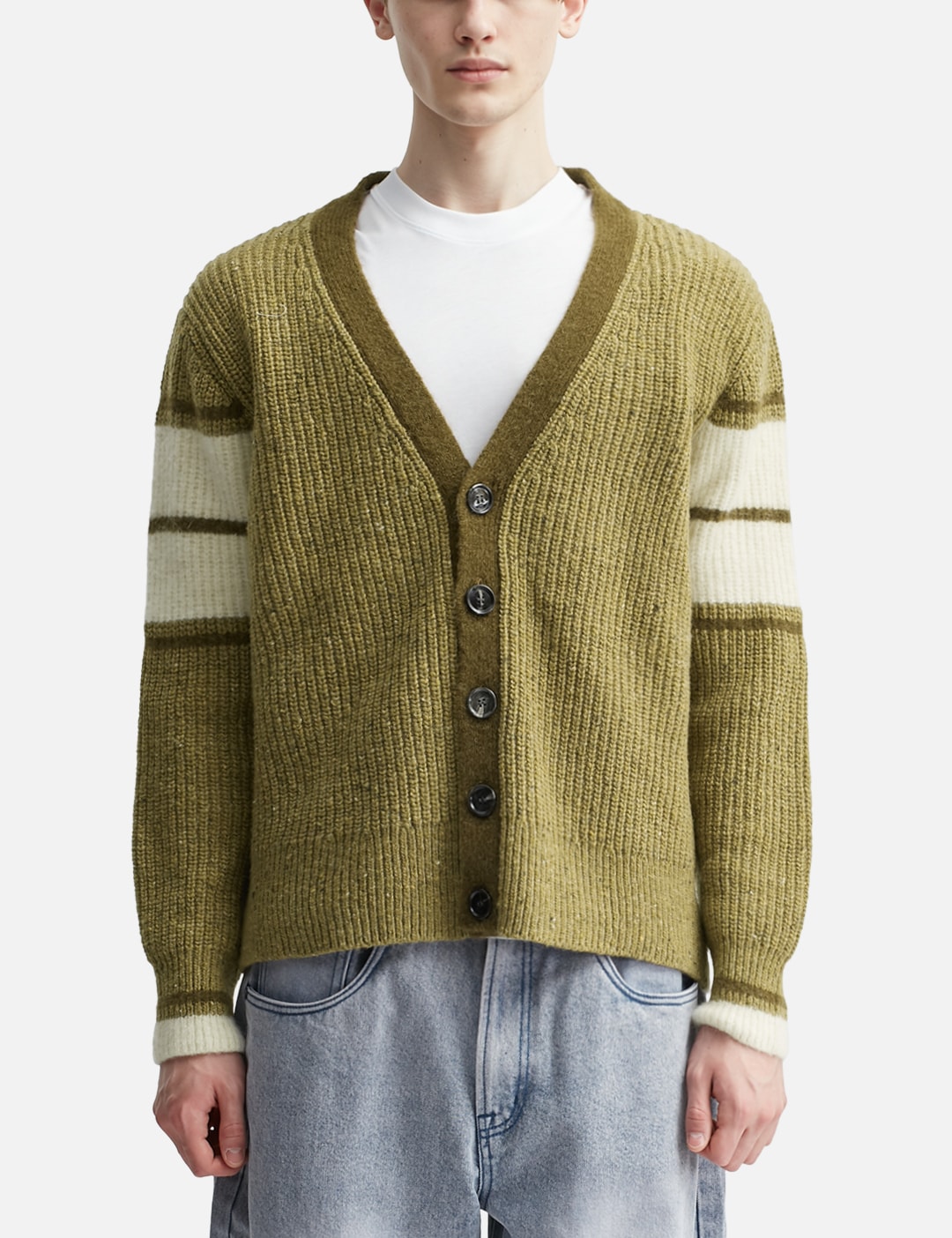 Wool College Cardigan view 18