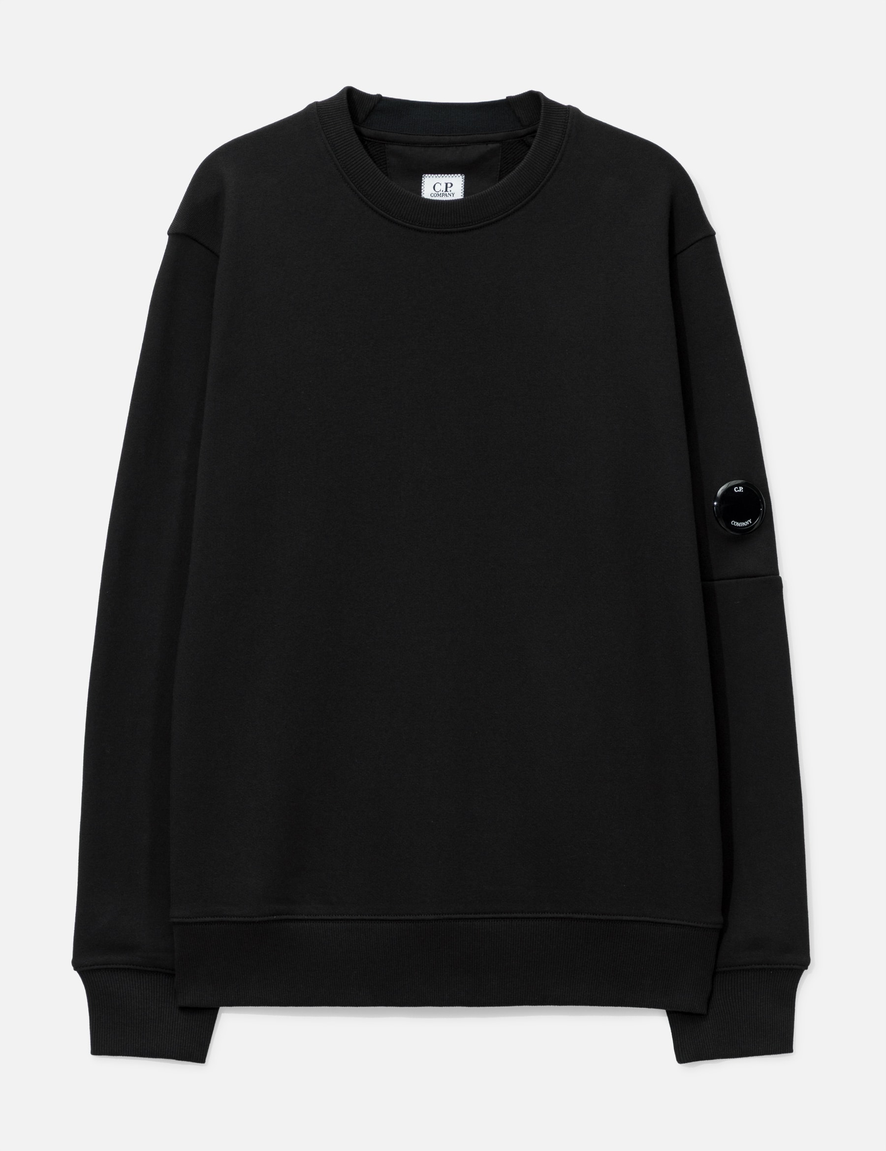 Cotton Diagonal Fleece Crewneck Sweatshirt view 16