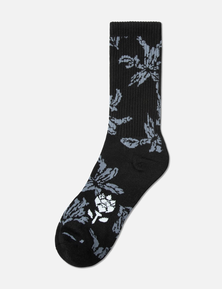 Jacquard Flower Crew Sock Placeholder Image