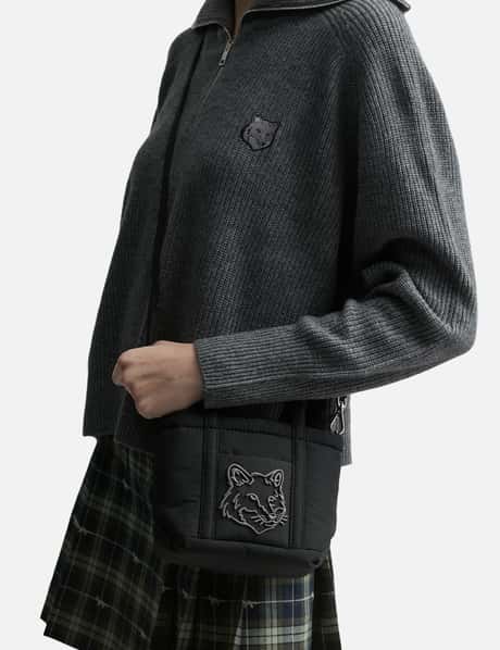 メゾンキツネ - FOX HEAD PUFFER MINI TOTE | HBX