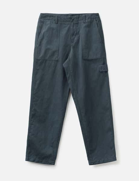 Cotton Linen Canvas_S.I.Ghost Fatigue Trousers view 6
