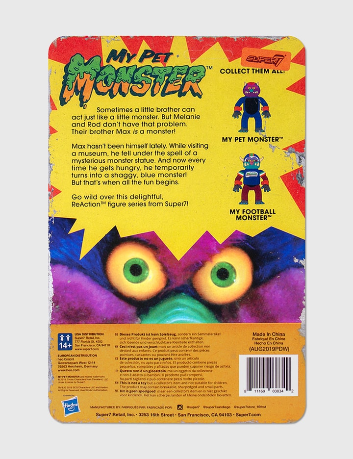 My Pet Monster ReAction Figure – Football Monster Placeholder Image