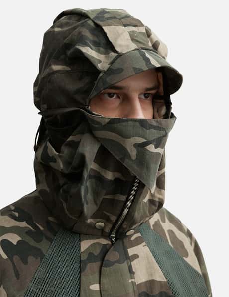 FFFPostalservice - Hooded Parachute Bomber V2 Jacket | HBX 