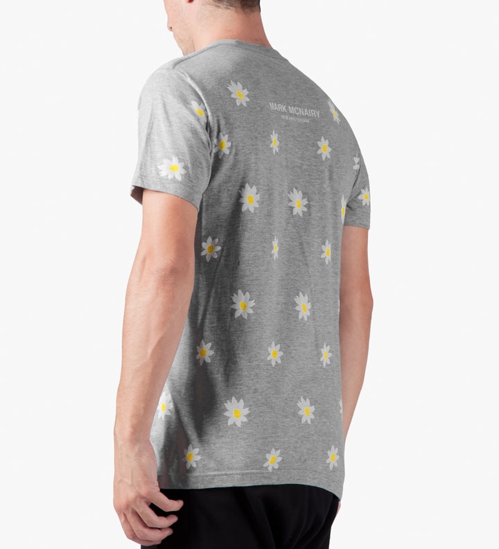 Heather Grey Daisy Print T-Shirt Placeholder Image