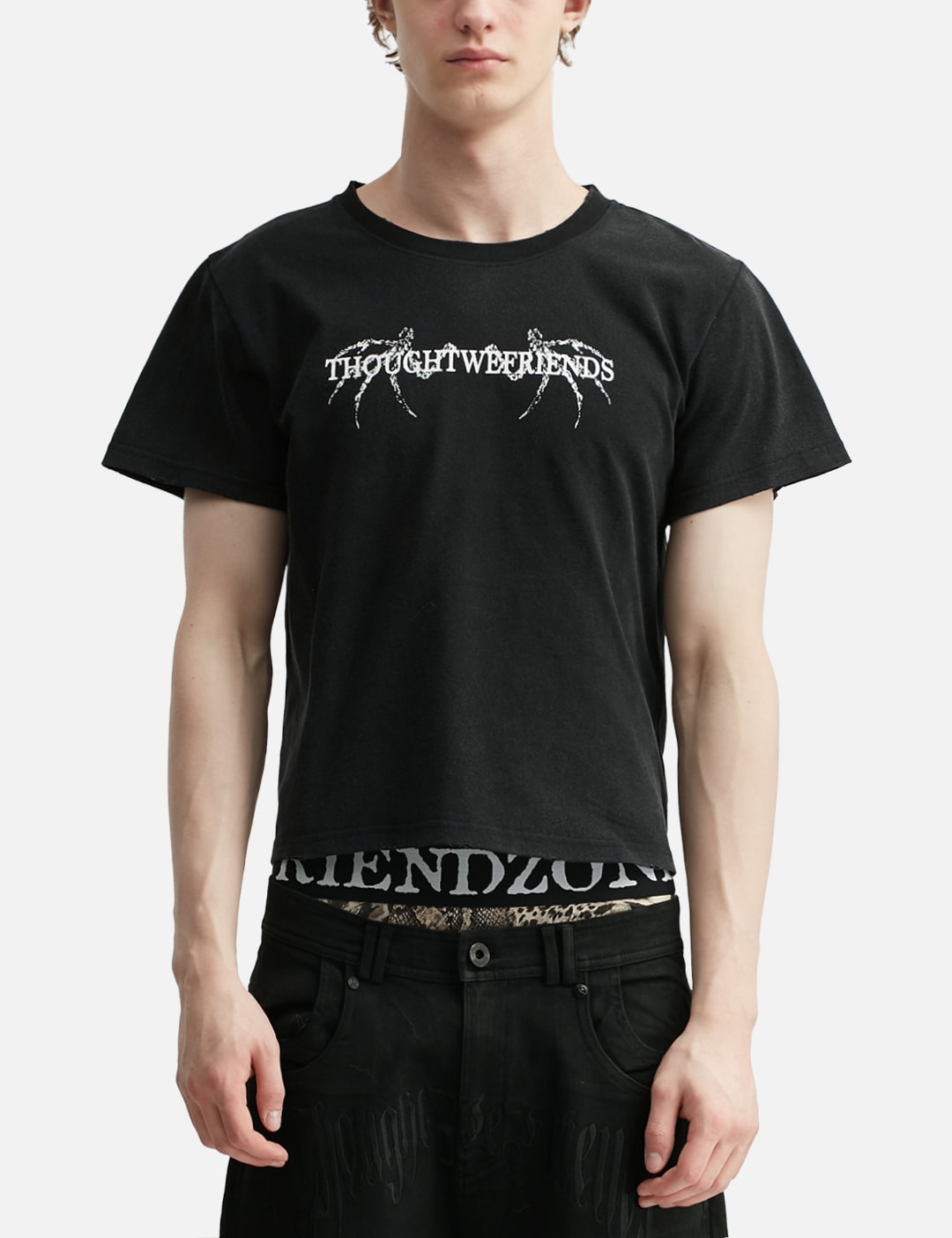 "Orius" Bone Wings Fitted T-Shirt view 18