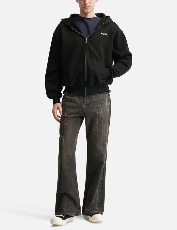 Vintage Black Flared Fit Denim Placeholder Image