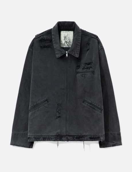 Hench Distressed Work Jacket view 6