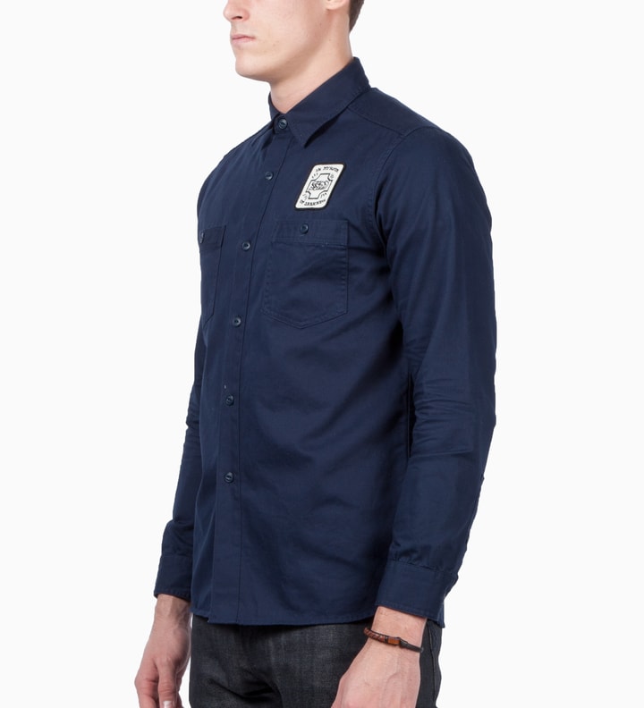 Navy SSDD Herring Bone Shirt Placeholder Image