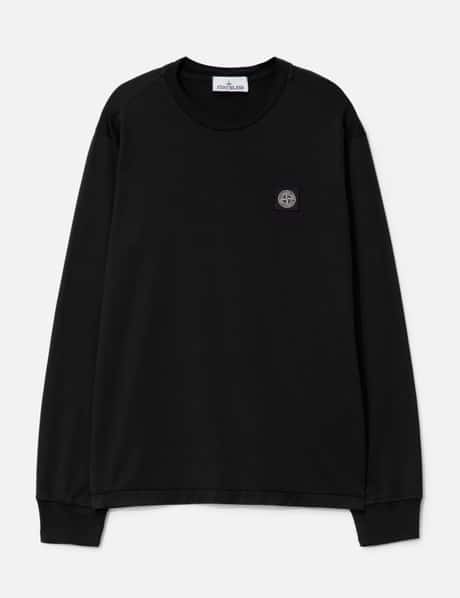 스톤 아일랜드 60/2 Cotton Jersey Long Sleeve T-shirt
