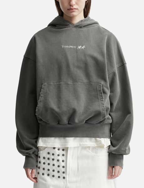 Pigment Dyed Blue Icon Hoodie view 19