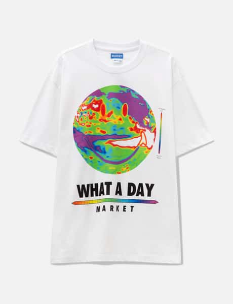 Market SMILEY® What A Day T-shirt