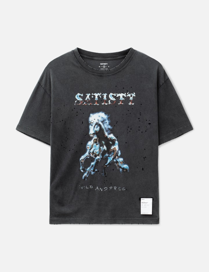 SATISFY MothTech T-Shirt W Horse Print
