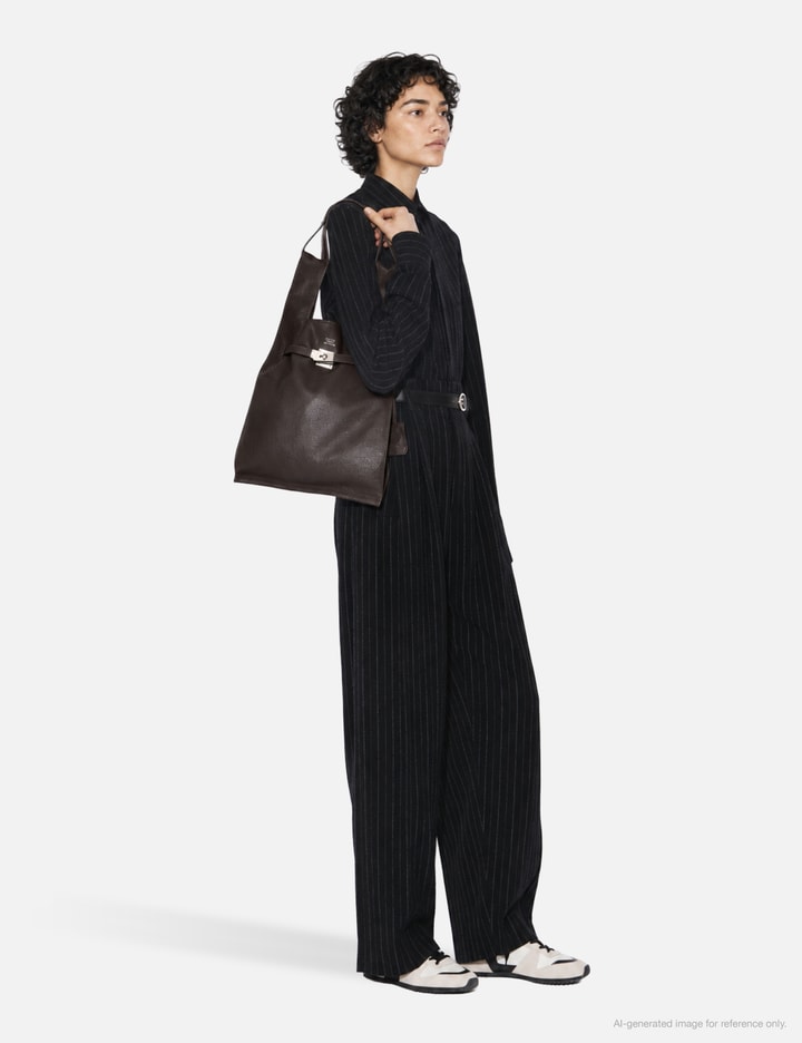 Beautiful People Large Market Bag In Shrink Leather