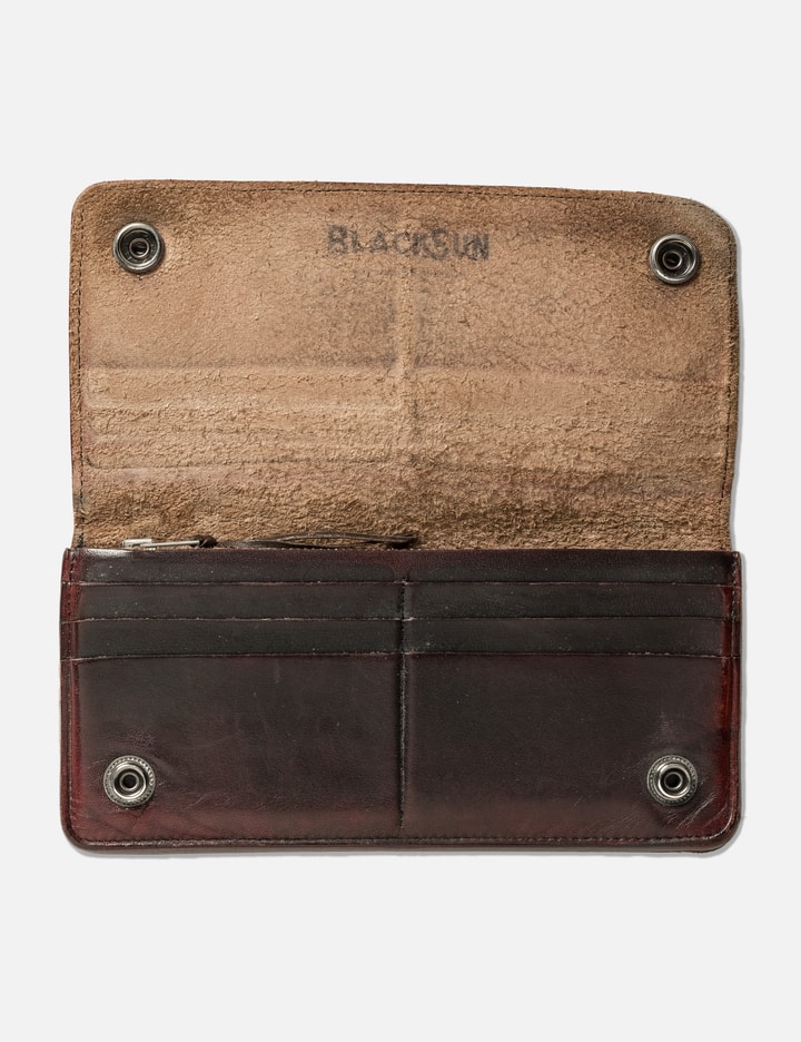 Vintage Original Horsehide Truckers Wallet