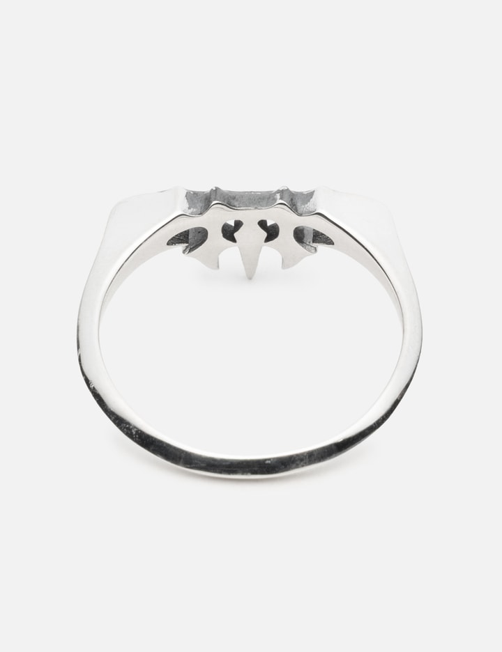 MIDNIGHTFACTORY Monogram Oxidised Ring