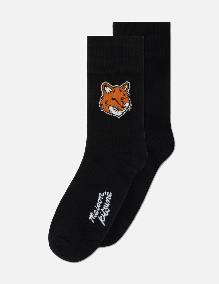 Maison Kitsuné Fox Head Socks