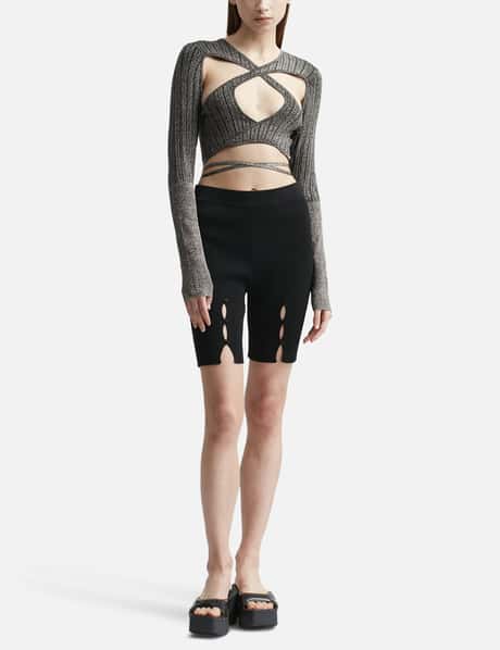 Peephole Wrap Top view 11