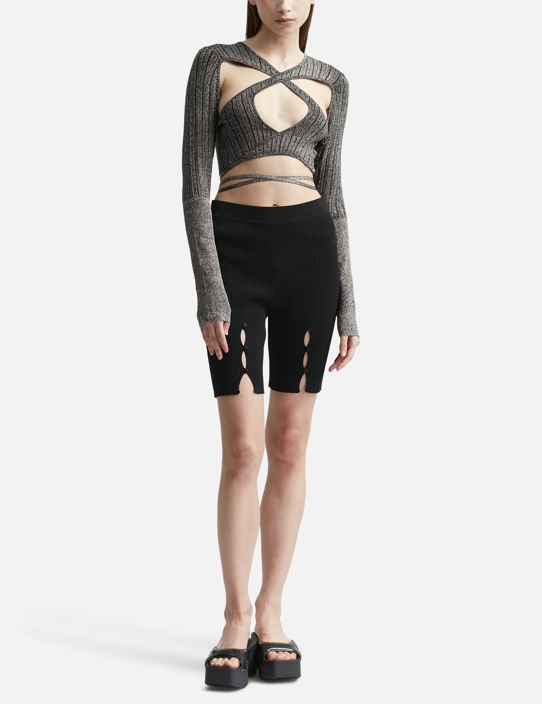 Peephole Wrap Top view 16