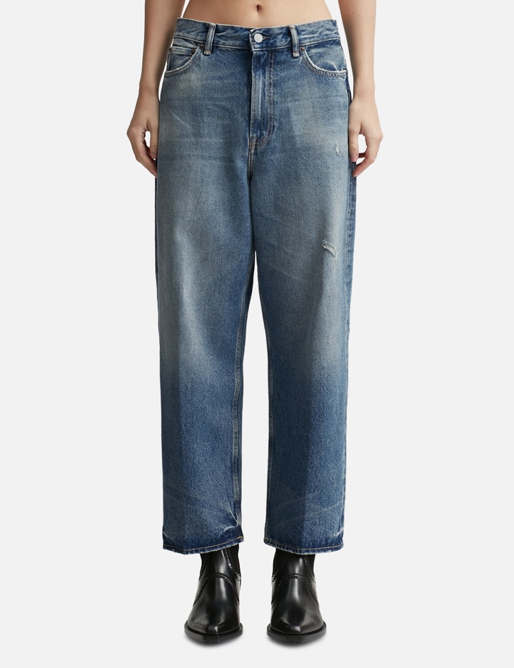 Acne Studios Relaxed Fit Jeans In Blue
