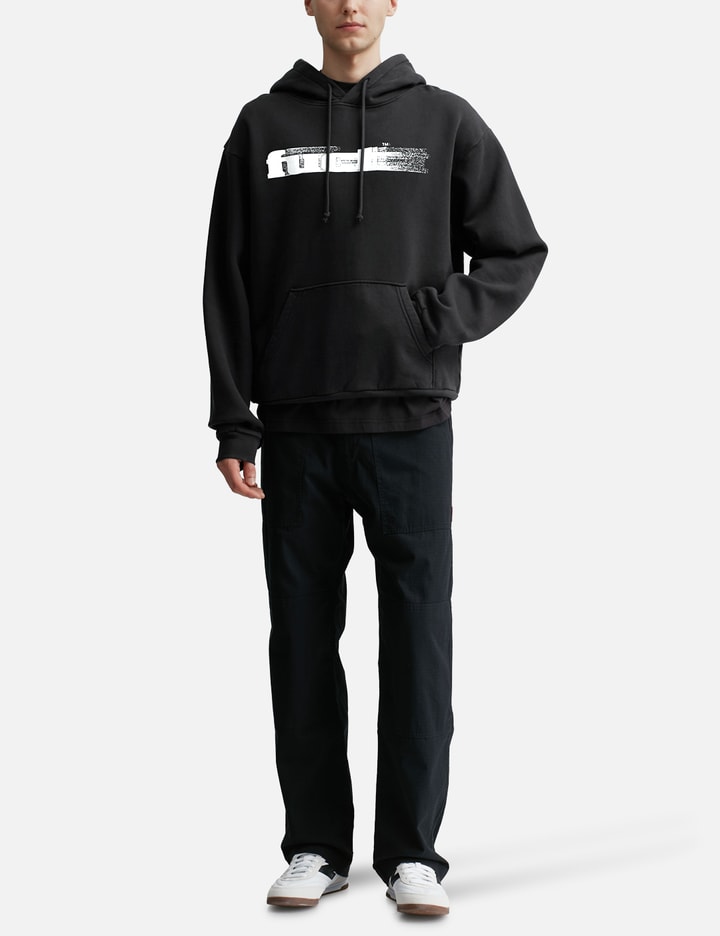 Shop Fuct Og Blurred Logo Hoodie In Black