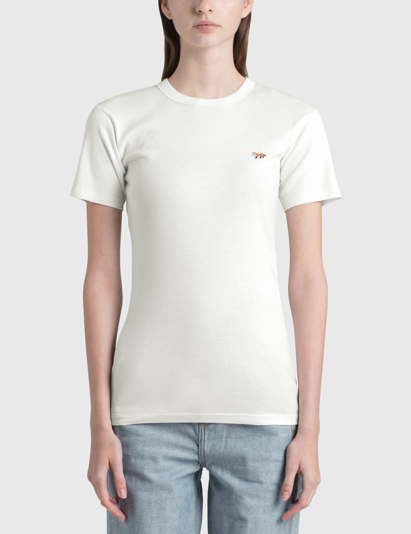 profile fox patch fitted tee shirt