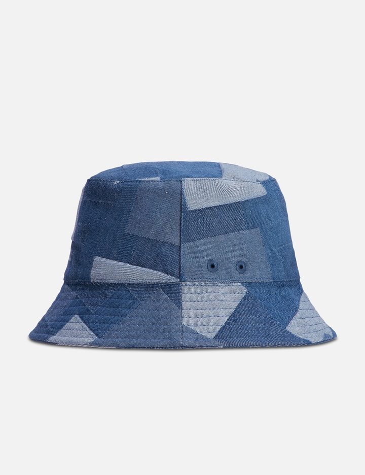 Shop Apc Mark Bucket Hat In Blue