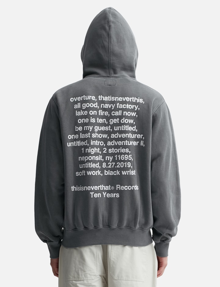 Ten Years Records Hoodie Placeholder Image