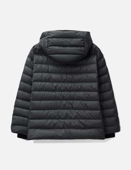 Moncler + Rick Owens Ziplock Hooded Short Down Jacket view 9