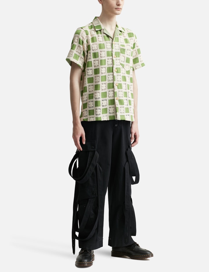 Unisex Floral Check Shirt Placeholder Image