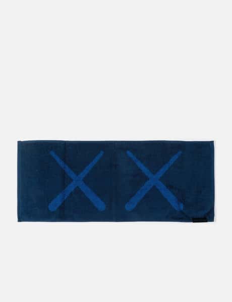 KAWS KAWS Holiday Korea Towel in Navy