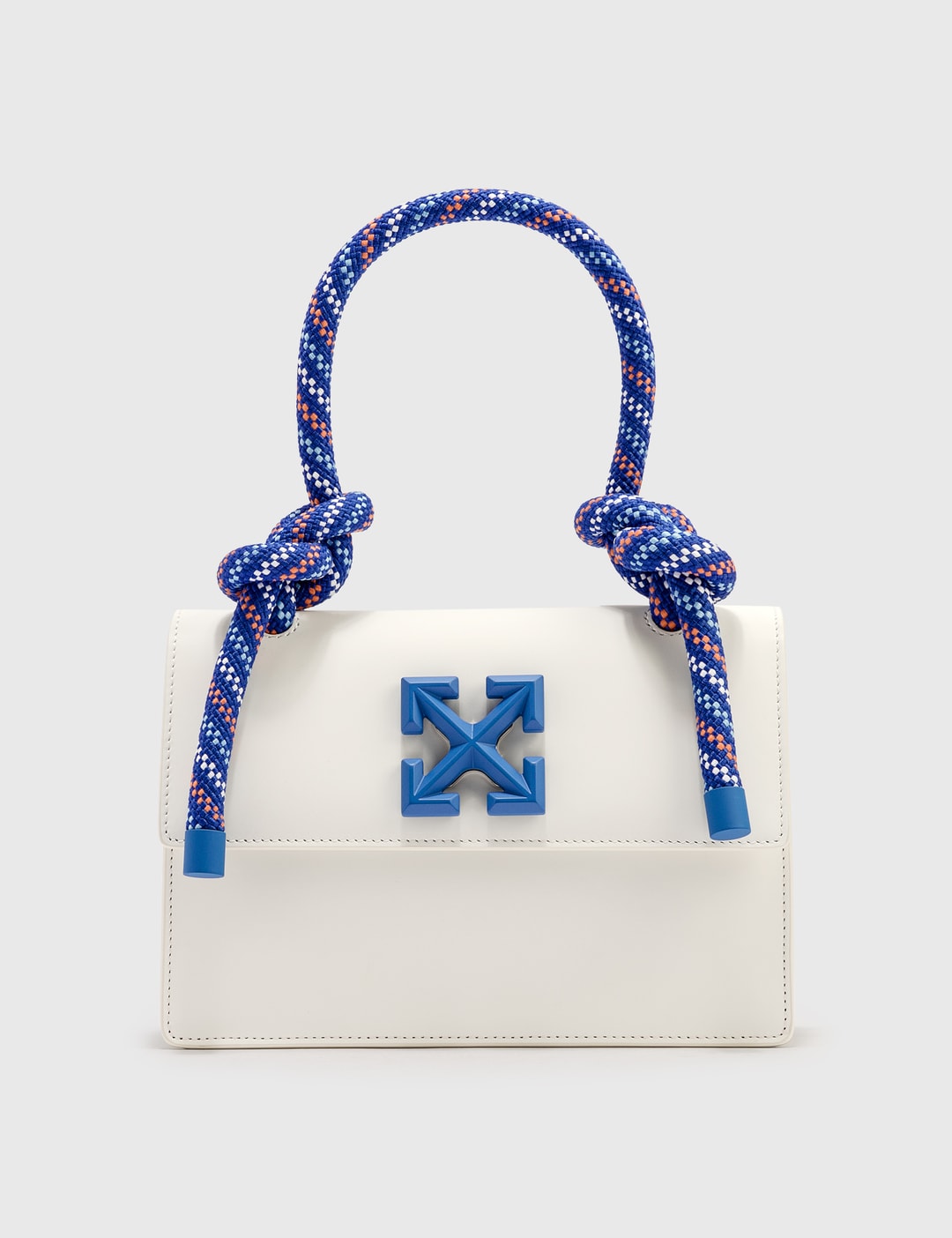 Off-White White And Blue Jitney 1.4 Handbag