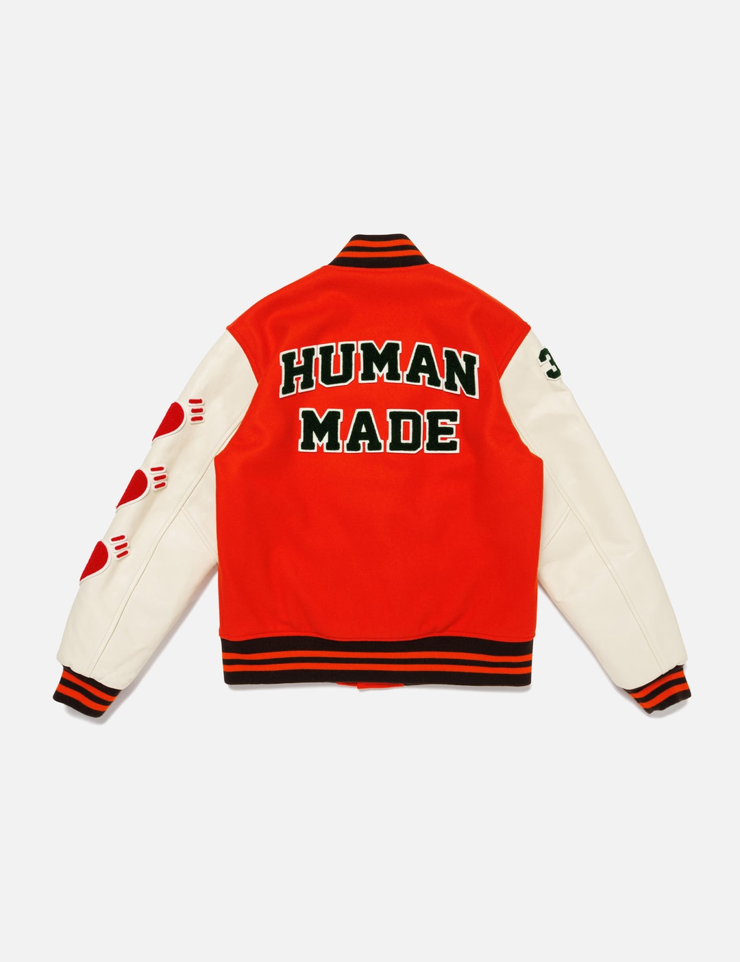 HUMAN ぬかし MADE ハンバーガー刺繍 スカジャン ヨコスカジャケット