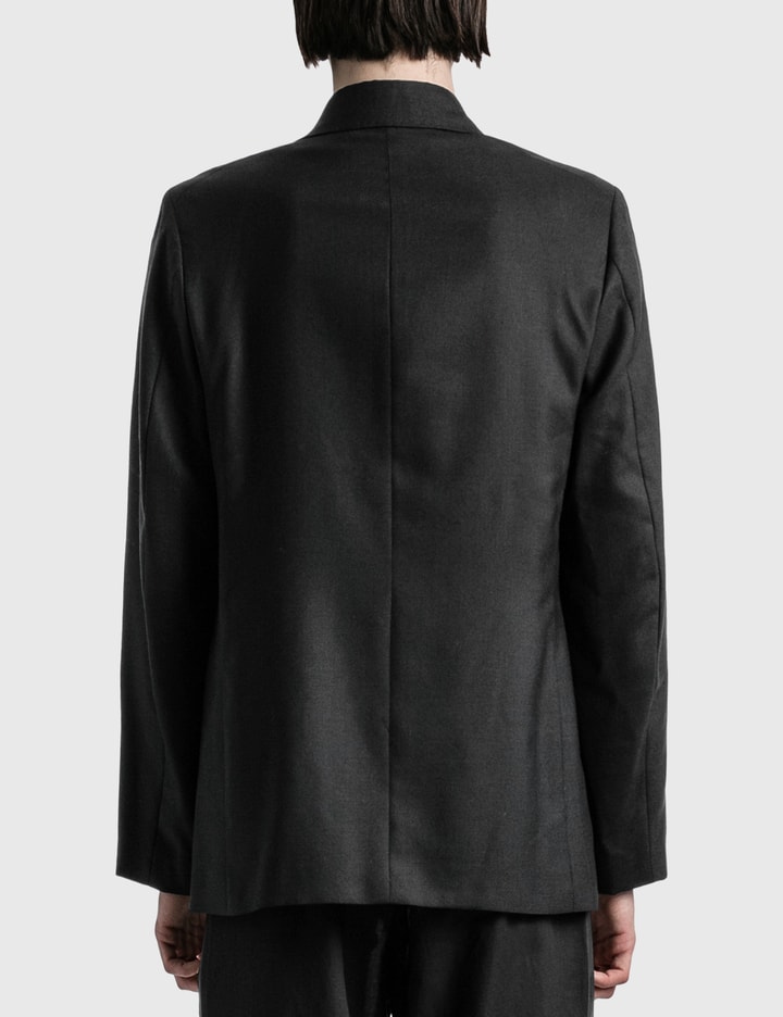 Unconstructed Double-Breasted Blazer Placeholder Image