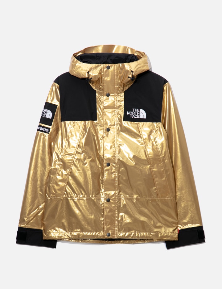Shop Supreme The North Face X  Metallic Mountain Jacket In Gold