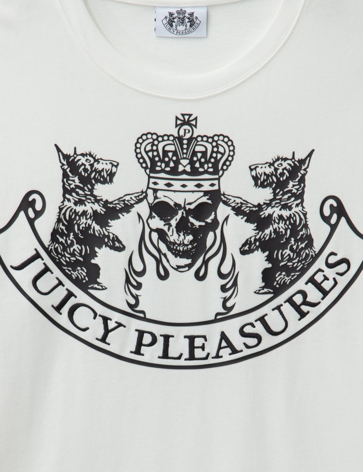 Pleasures x Juicy Couture Skull Crest Heavyweight Shirt Placeholder Image