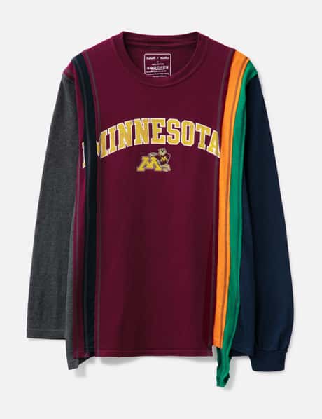 Needles 7 Cuts Long Sleeve College T-shirt