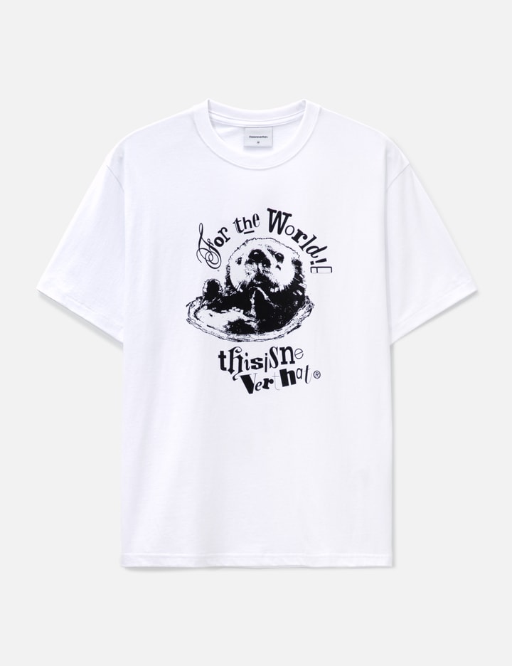 Thisisneverthat Otter T-shirt In White