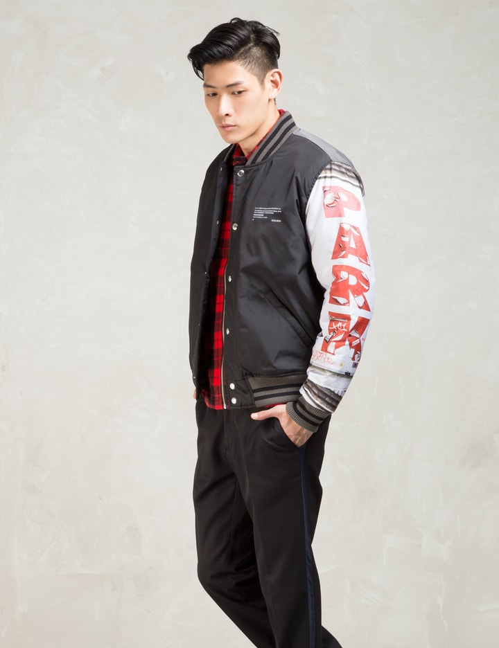 Black/grey Varsity Jacket Placeholder Image