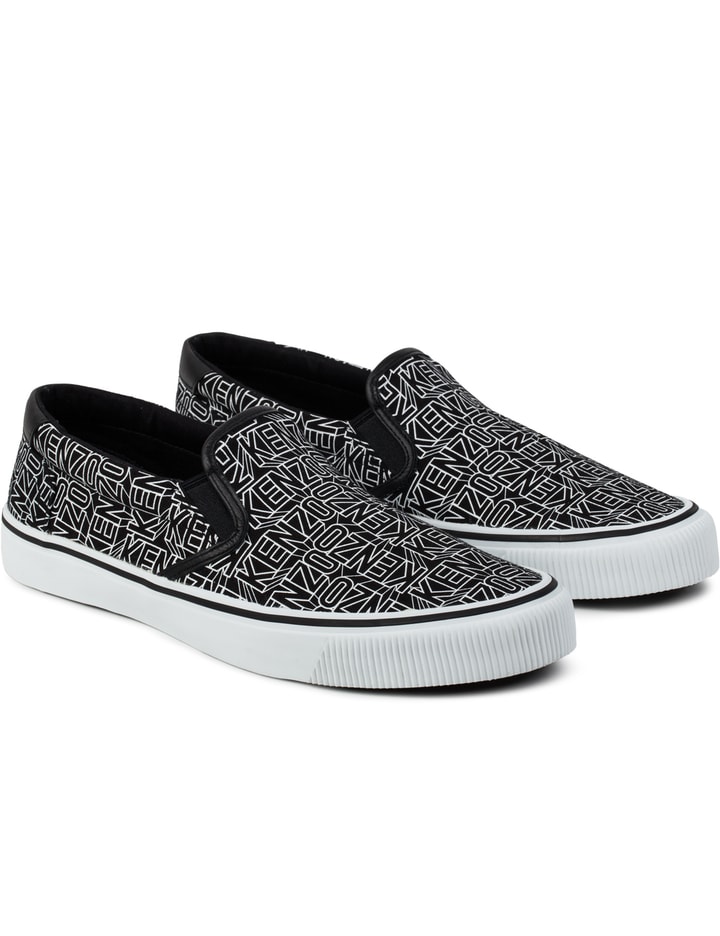Velvet Flying Logo Canvas Loafers Placeholder Image