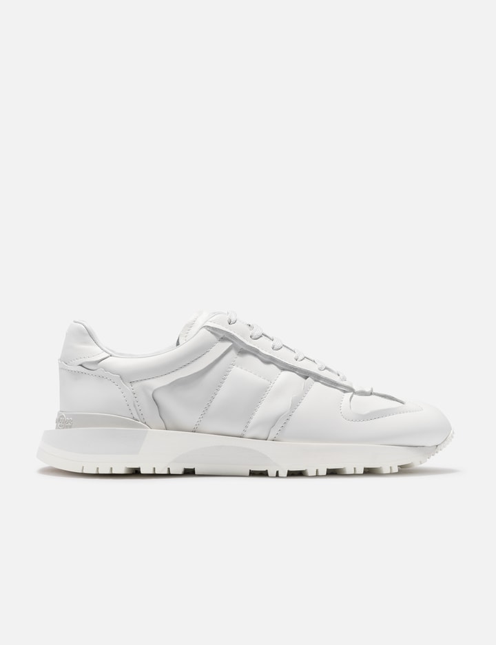 Maison Margiela 50-50 Lace-up Trainers In White