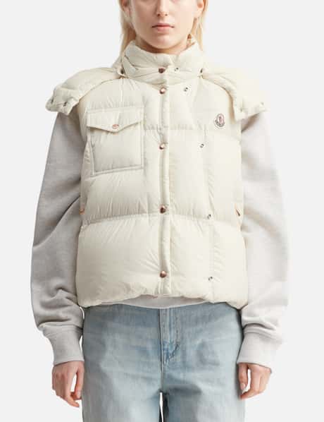 Moncler Pario Hooded Down Gilet