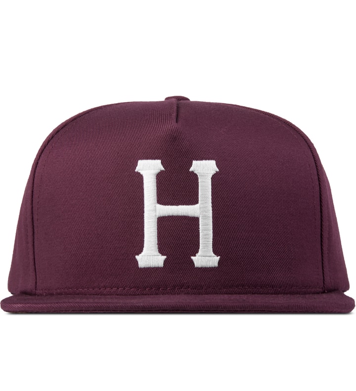 Wine Classic H Snapback Cap Placeholder Image