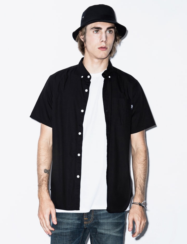 Black Classic Broadcloth S/S Shirt Placeholder Image