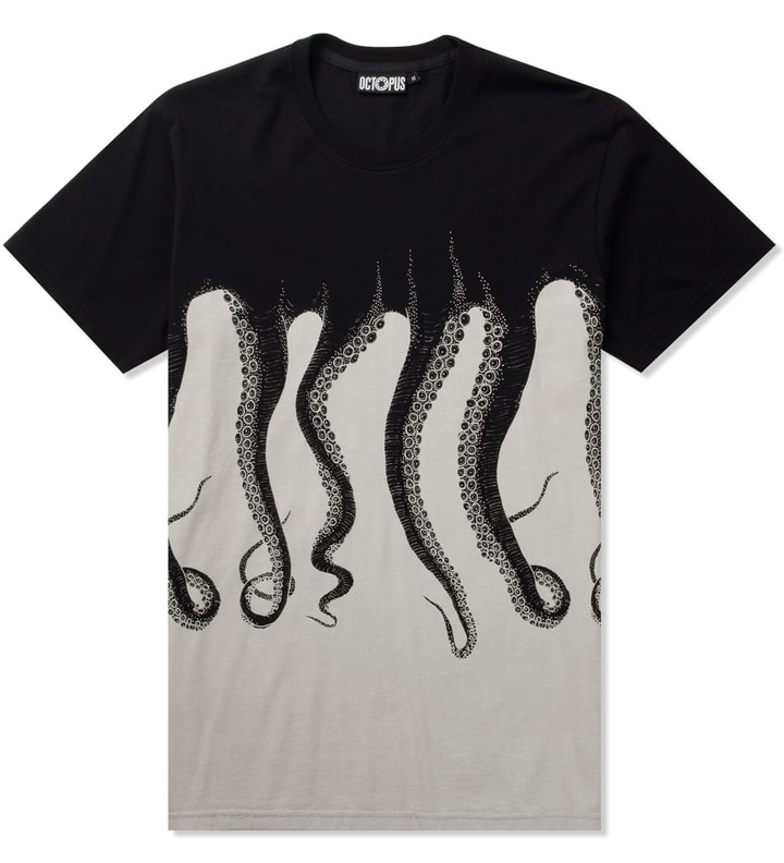 Black Octopus T-Shirt Placeholder Image