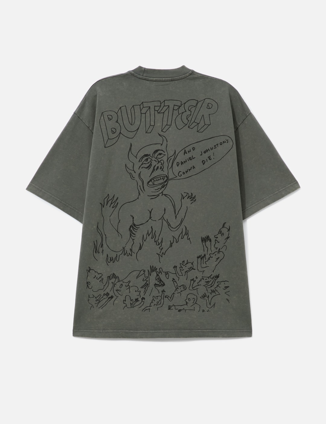 X Daniel Johnston Satan T-Shirt view 9