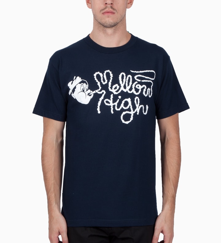 Navy Mellowhigh Smoke Trail T-Shirt Placeholder Image